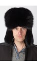 Colbacco in volpe nera – stile russo uomo